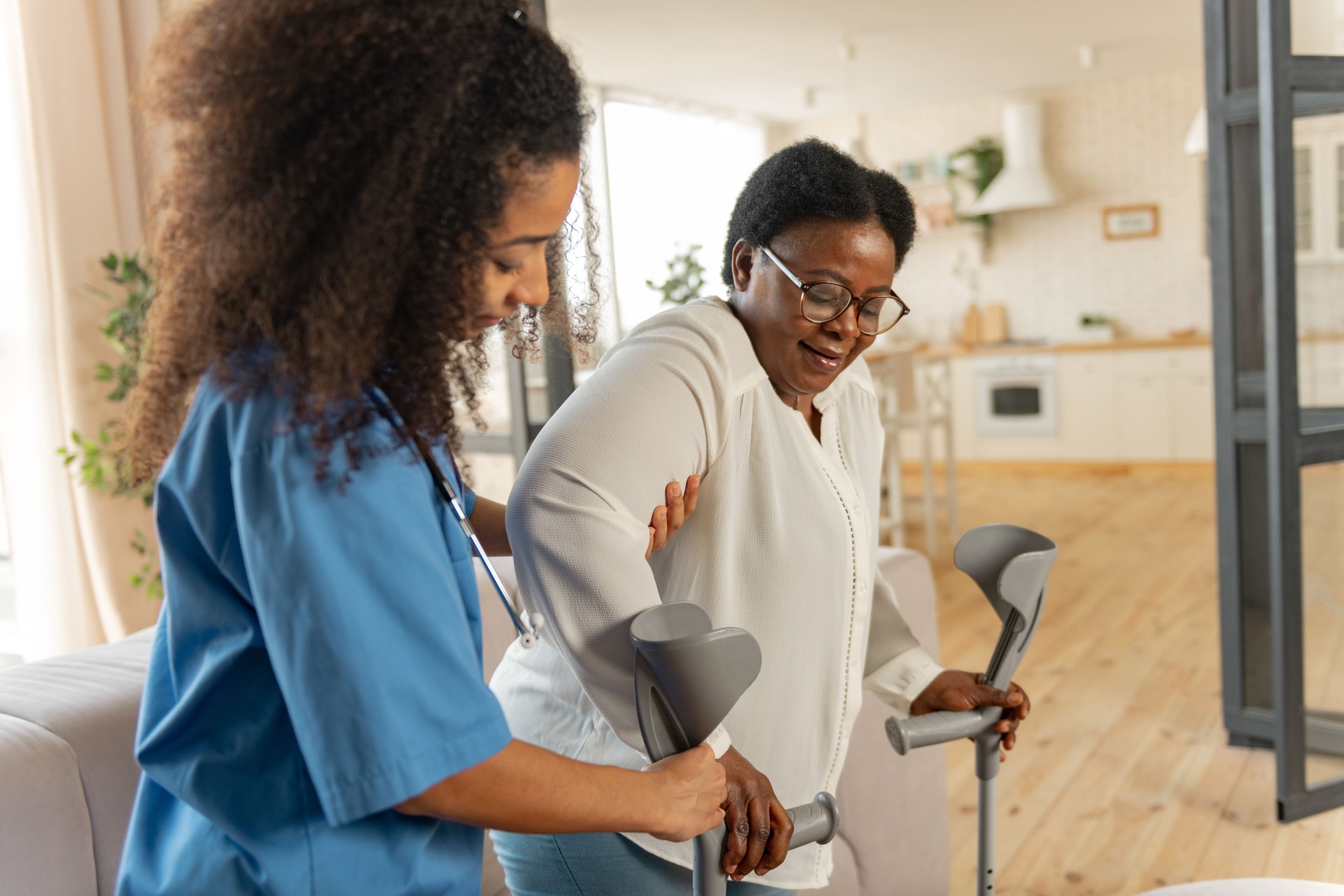 nurse providing post-operative recovery and rehabilitation care in Port Charlotte Florida